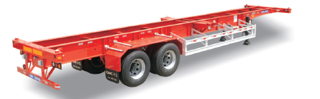 40‘ / 2 axles chassis