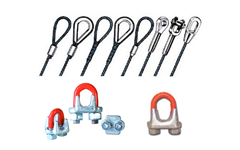 PAD EYES,DECK LASHING CHAINS,LOG TURNBUCKLES,STEEL WIRE ROPES,WIRE SLINGS,WIRE CLIPS,SHACKLES,SNATCH