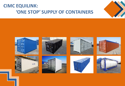 Different Types of Shipping Containers Supplied by CIMC Equilink