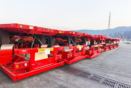 200 Semi-Trailers delivered to Africa